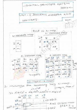 Digital Principles And System Design Premium Lecture Notes - Venkat Raman Notes