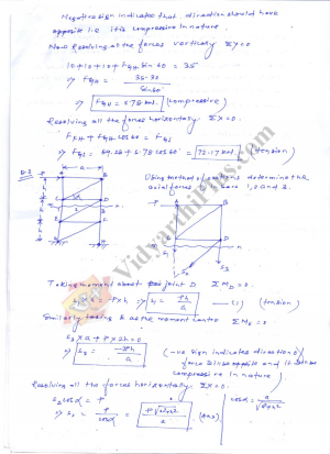 Engineering Mechanics Premium Lecture Notes - Deepthi Edition