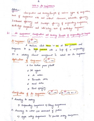 ME6404 Thermal Engineering Premium Lecture Notes - Sathishkumar Edition 